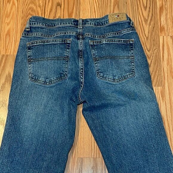 Y2K Tommy Hilfiger Vintage Boot Cut Jeans, 7 short - Picture 7 of 12